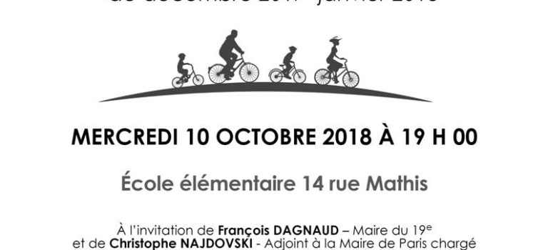 Réunion Public « Piste cyclable Flandre »